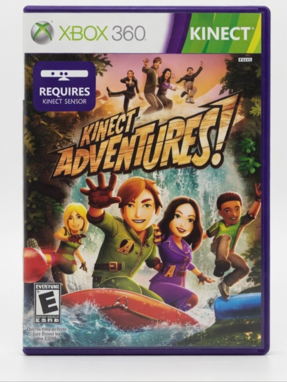 Kinect Adventures 🔥 Xbox 360 🎮 Vintage Video Games